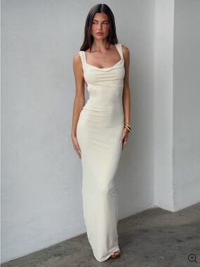 Tiger Mist Morana Dress in Butter Yellow